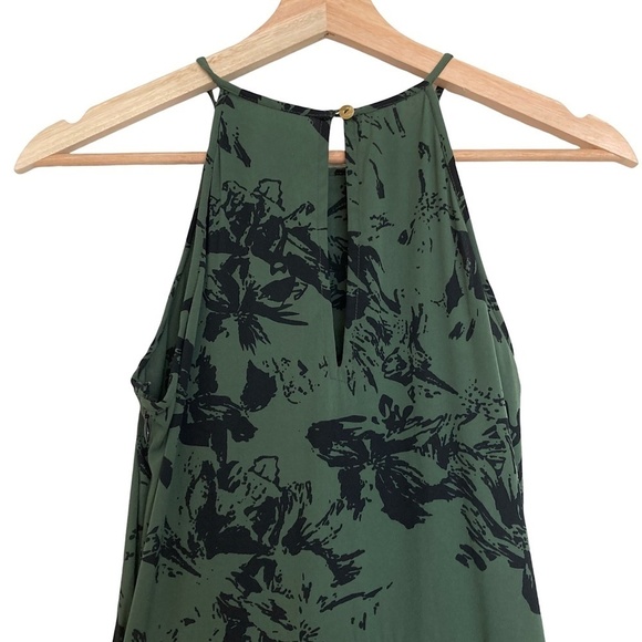 ANTHROPOLOGIE Ranna Gill Herbaliste Green Halter Maxi Dress - Picture 12 of 14